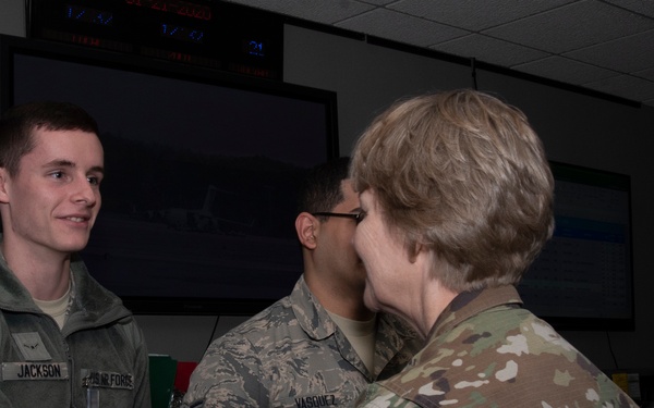 AMC Visit to Pope AAF