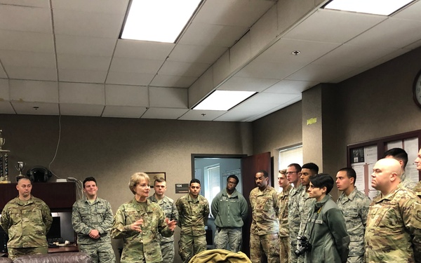 AMC Visit to Pope AAF