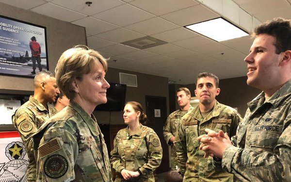 AMC Visit to Pope AAF