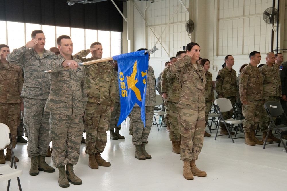 192nd Operations Support Squadron welcomes new commander