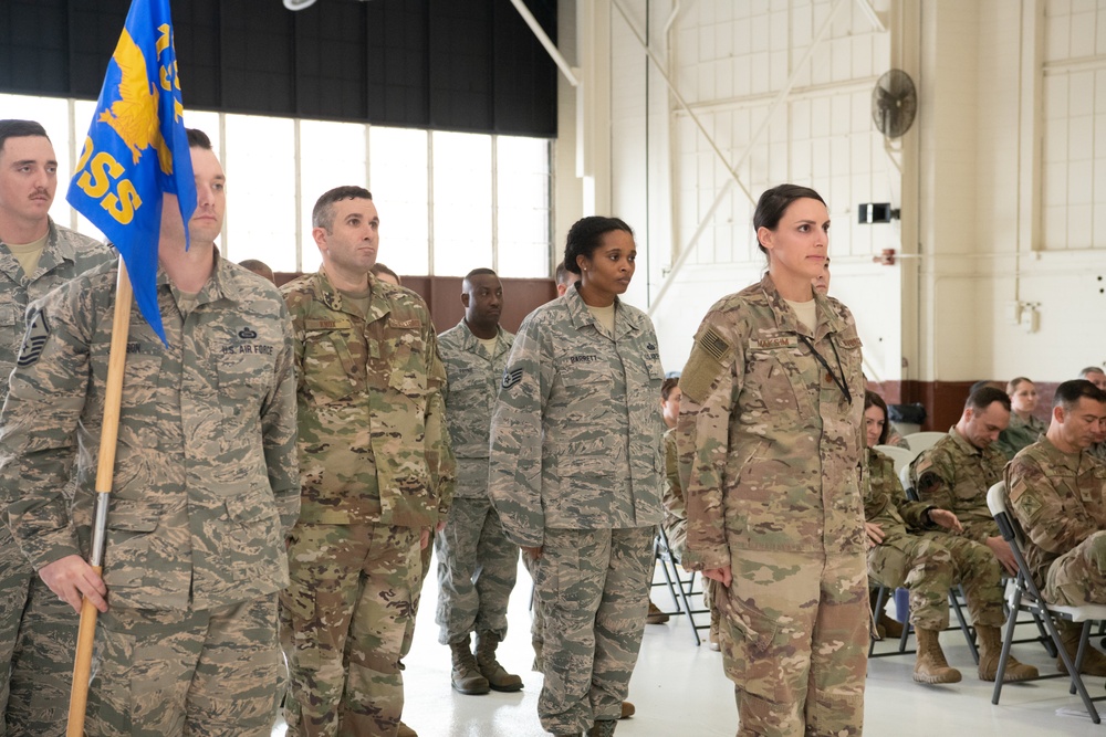 192nd Operations Support Squadron welcomes new commander