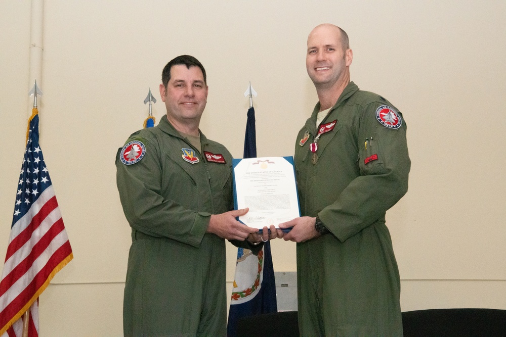 192nd Operations Support Squadron welcomes new commander