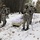 Fort McCoy Cold-Weather Operations Course students practice snowshoeing, ahkio sled use Fort McCoy Cold-Weather Operations Course students practice snowshoeing, ahkio sled use