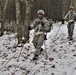 Fort McCoy Cold-Weather Operations Course students practice snowshoeing, ahkio sled use