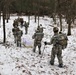 Fort McCoy Cold-Weather Operations Course students practice snowshoeing, ahkio sled use