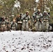 Fort McCoy Cold-Weather Operations Course students practice snowshoeing, ahkio sled use