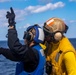 Sailors and Marines take part in flight operations