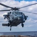 Sailors and Marines take part in flight operations