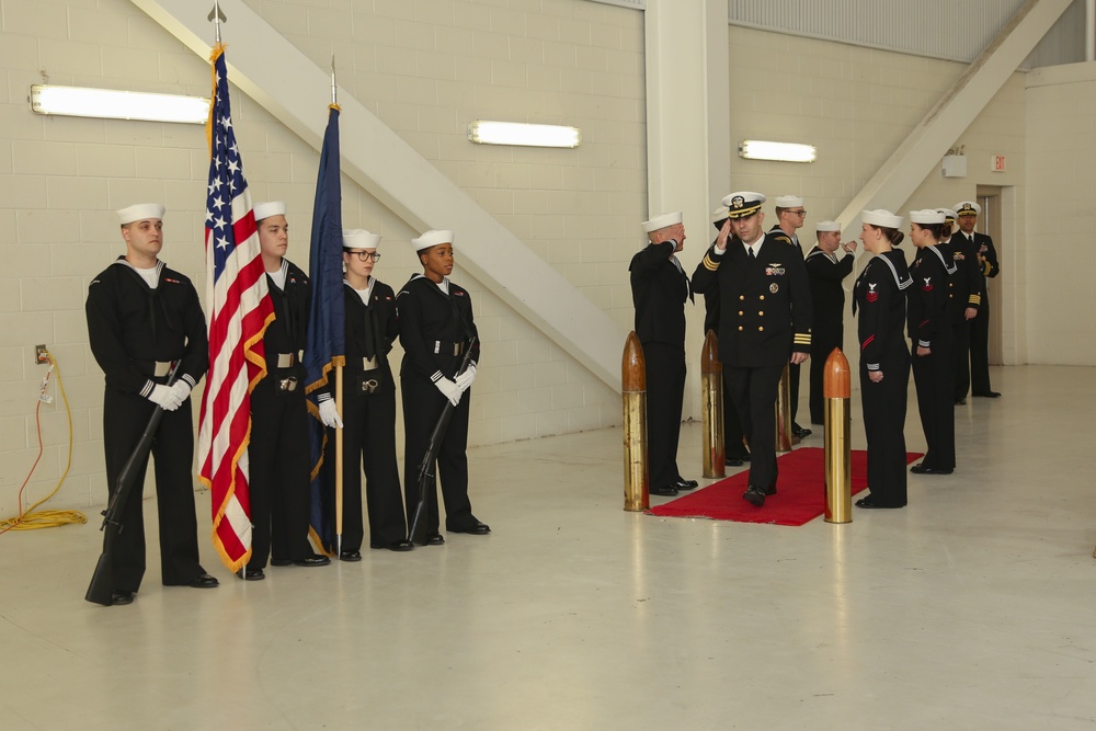 Naval Aviation Training Support Group New River welcomes new commanding officer