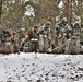 Fort McCoy Cold-Weather Operations Course students practice snowshoeing, ahkio sled use