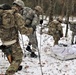 Fort McCoy Cold-Weather Operations Course students practice snowshoeing, ahkio sled use