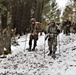 Fort McCoy Cold-Weather Operations Course students practice snowshoeing, ahkio sled use