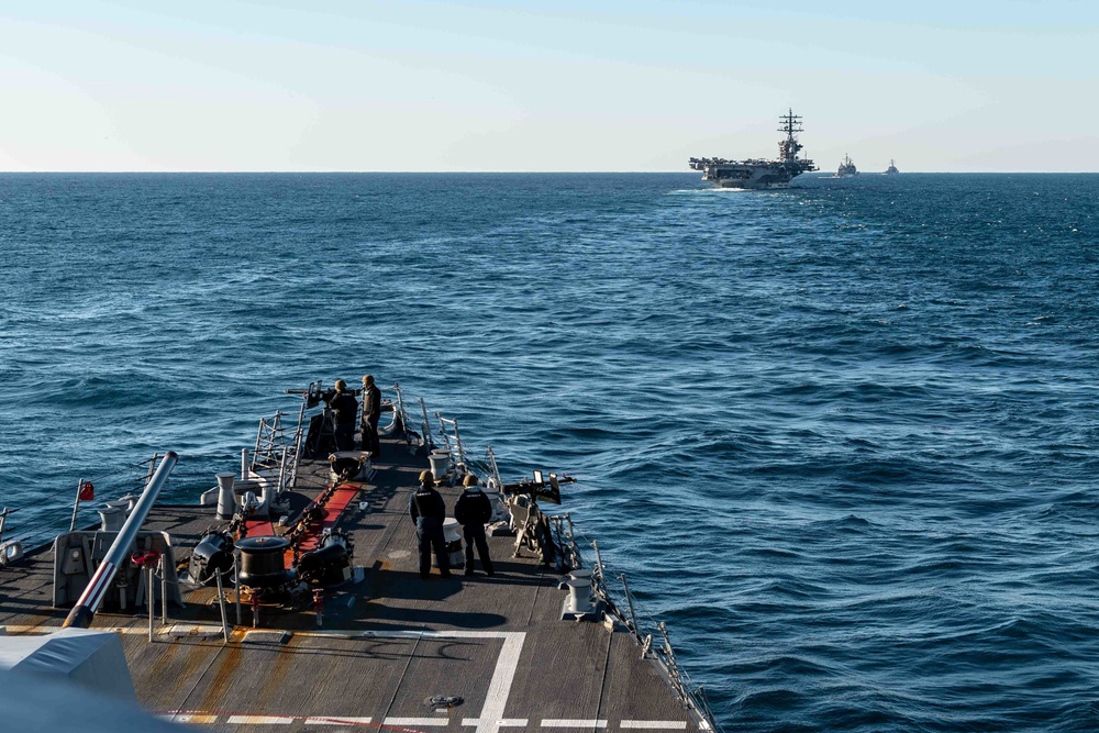 Truxtun Conducts Operations in the Atlantic