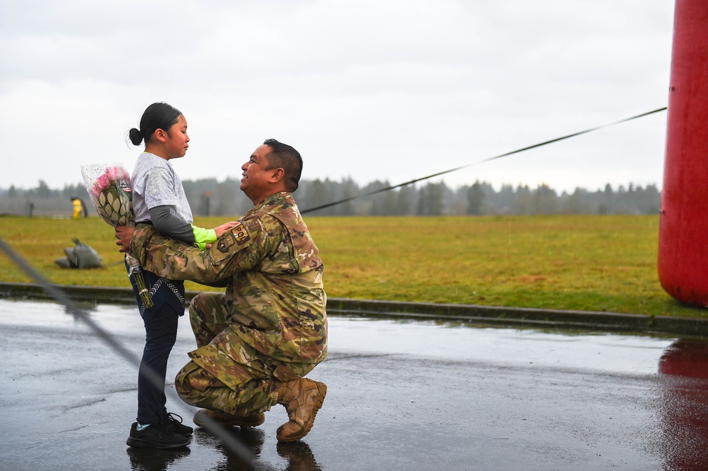 reuniting after a deployment