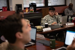 The Paul W. Airey NCOA tackles leadership exercise [Image 1 of 5]