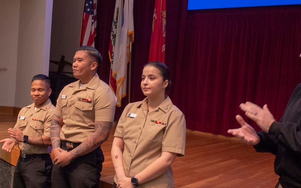 Rear Adm. Tim Weber Visits NMRTC San Diego