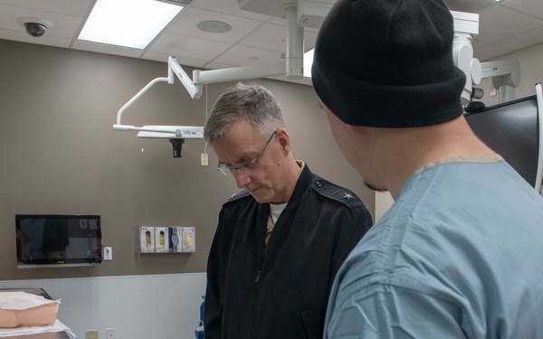 Rear Adm. Tim Weber Visits NMRTC San Diego