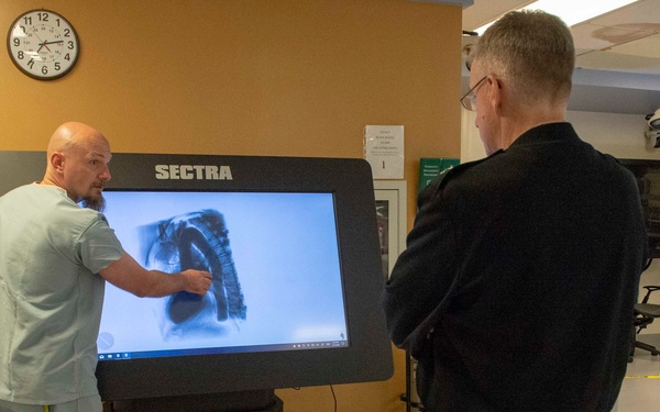 Rear Adm. Tim Weber Visits NMRTC San Diego