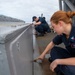 Sailors Work to Restore USS Barry