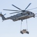 Exercise Winter Fury: Marine Heavy Helicopter Squadron 466 Transports Humvee