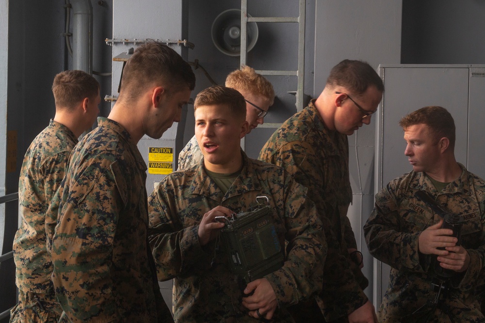 Always Ready; 31st MEU Equipment Check aboard USS America (LHA 6)