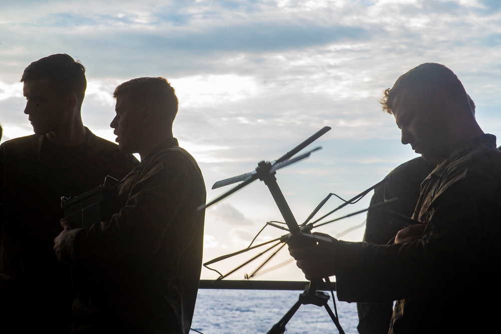 Always Ready; 31st MEU Equipment Check aboard USS America (LHA 6)