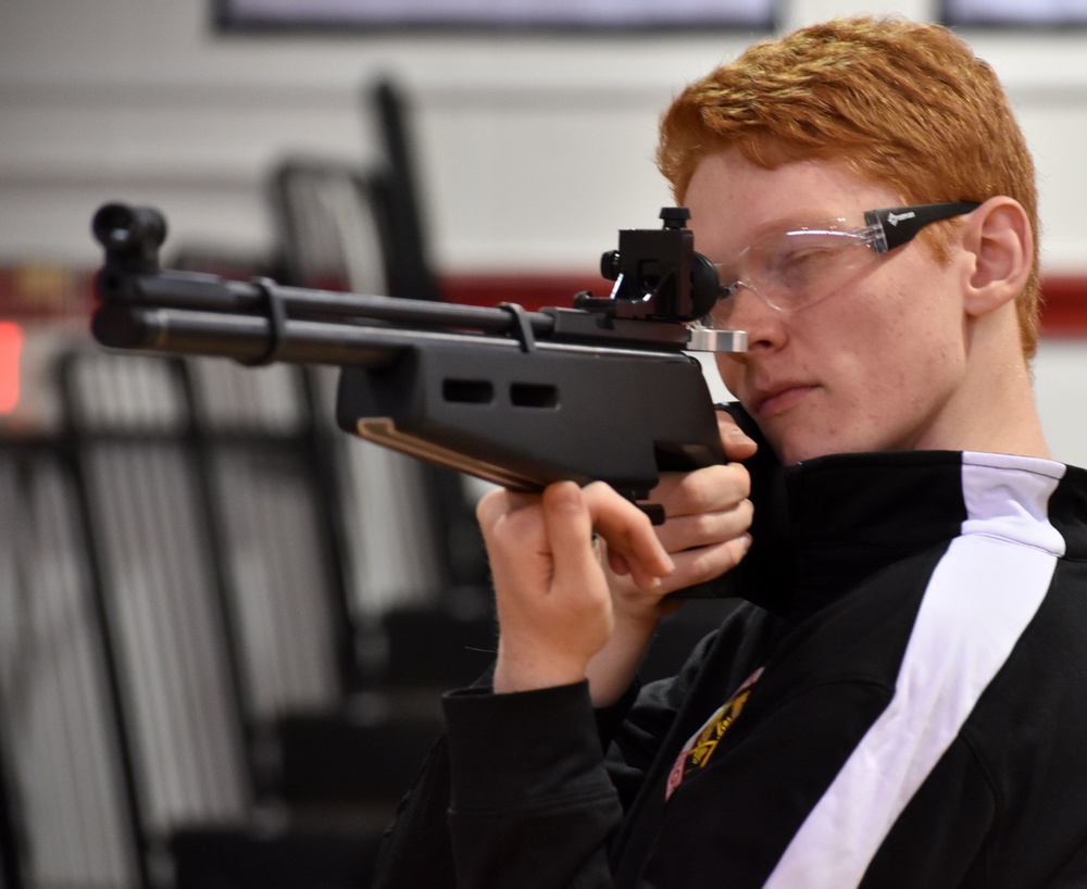 Zama Middle High School JROTC hosts marksmanship competition