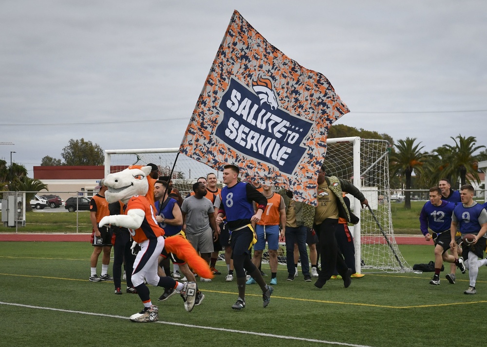 Denver Broncos Cheerleaders and Alumni Visit NAVSTA Rota