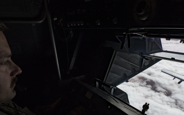 Deployed KC-10 refuels A-10s