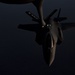 Deployed low-light KC-135 refueling mission