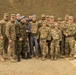 U.S. Soldiers and Romanian armed service members train together