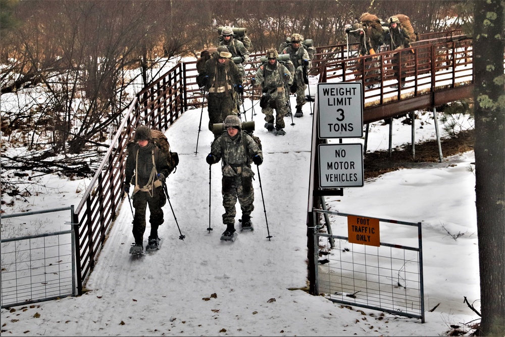 Cold-Weather Operations Course Class 20-02 completes snowshoe, ahkio sled use training at Fort McCoy