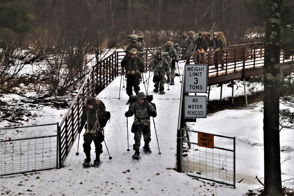 Cold-Weather Operations Course Class 20-02 completes snowshoe, ahkio sled use training at Fort McCoy