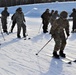 Cold-Weather Operations Course students learn skiing techniques at Fort McCoy