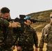 U.S. and Romanian MP marksmanship training.