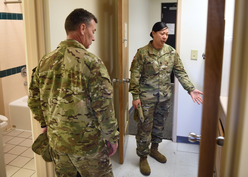 Maj. Gen. Franks Visits Ft. Eustis