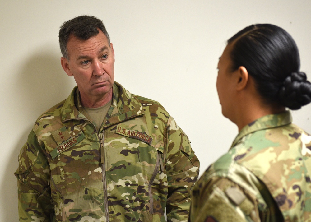 Maj. Gen. Franks Visits Ft. Eustis