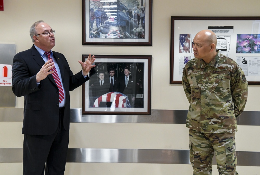 Brig. Gen. Jimmy Canlas visits Team Dover