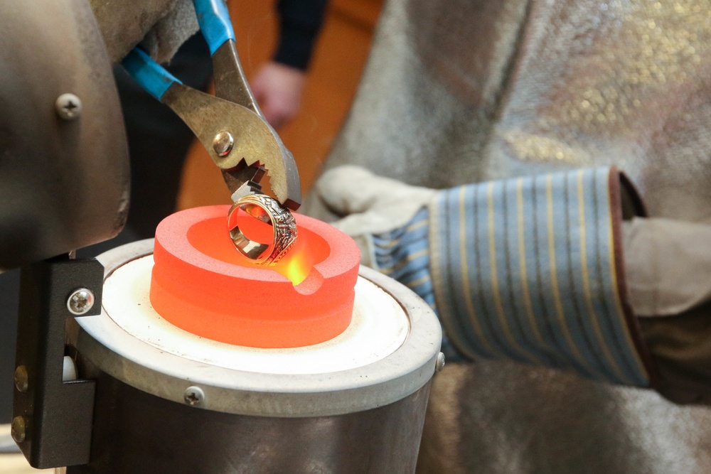 West Point Association of Graduates’ ring melt