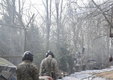 MEDEVAC Soldiers train in disaster scenario