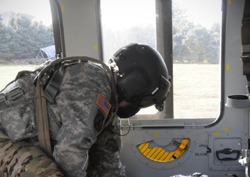 MEDEVAC Soldiers train in disaster scenario