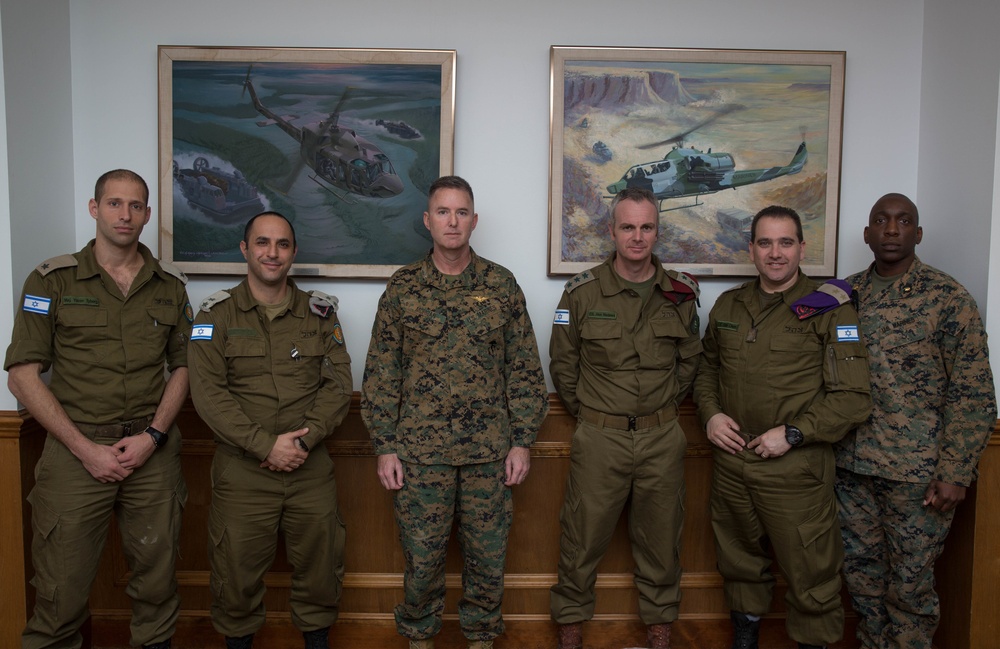 II MEF welcomes Israeli Defense Force Attaché