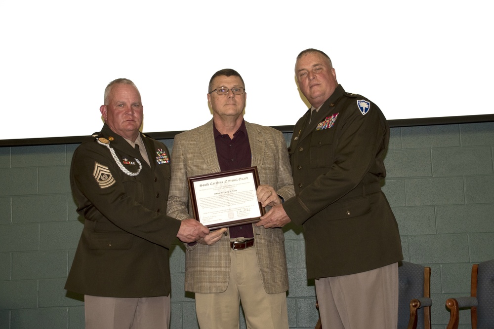 South Carolina National Guard conducts Enlisted Hall of Fame induction ceremony