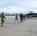 U.S. Naval Sea Cadets fly on a Black Hawk