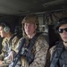 U.S. Naval Sea Cadets fly on a Black Hawk