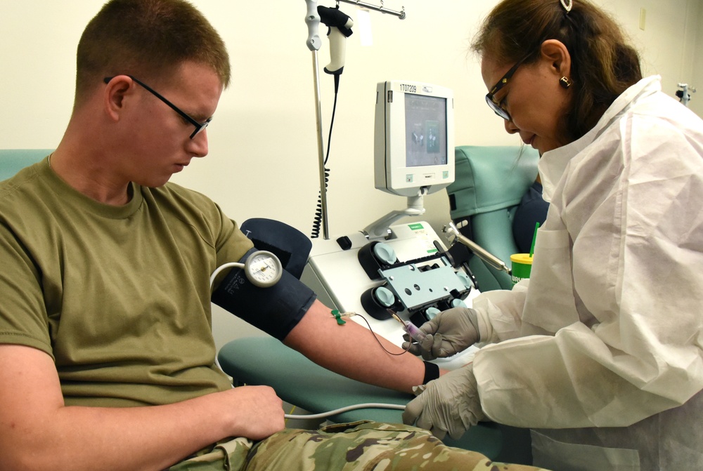 Donating blood: One Soldier’s dedication to save lives