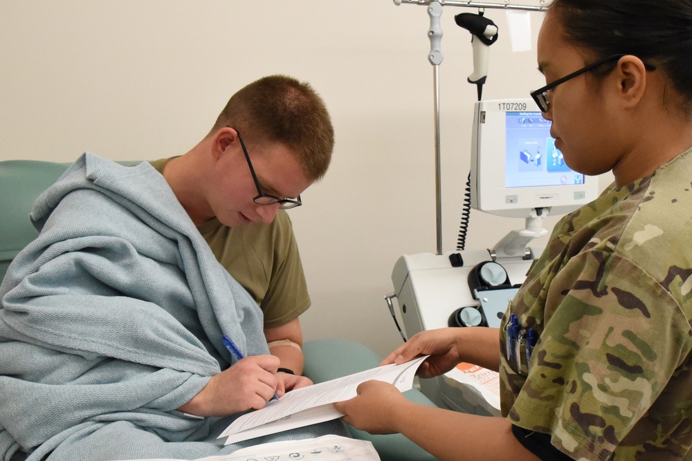 Donating blood: One Soldier’s dedication to save lives