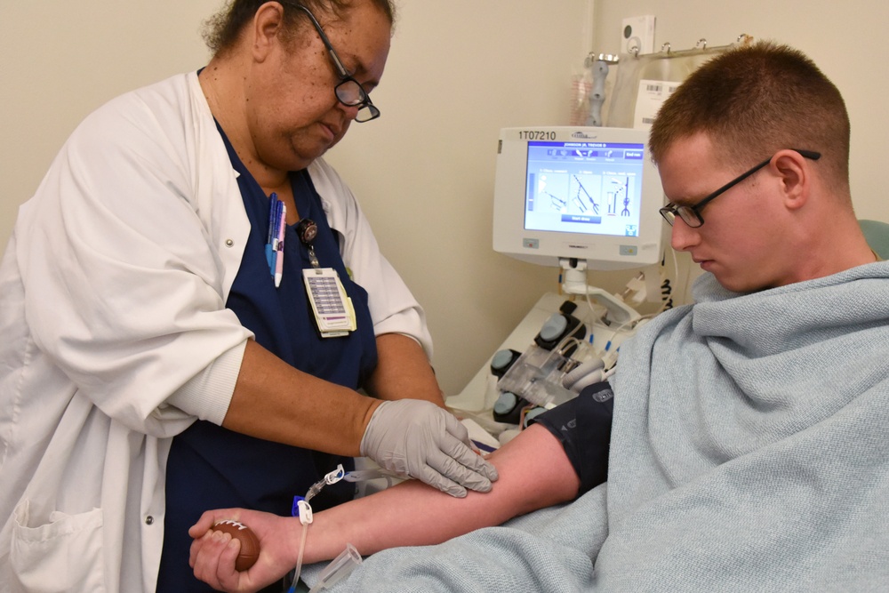 Donating blood: One Soldier’s dedication to save lives
