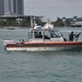 Coast Guard patrols security zone in Miami for Super Bowl LIV