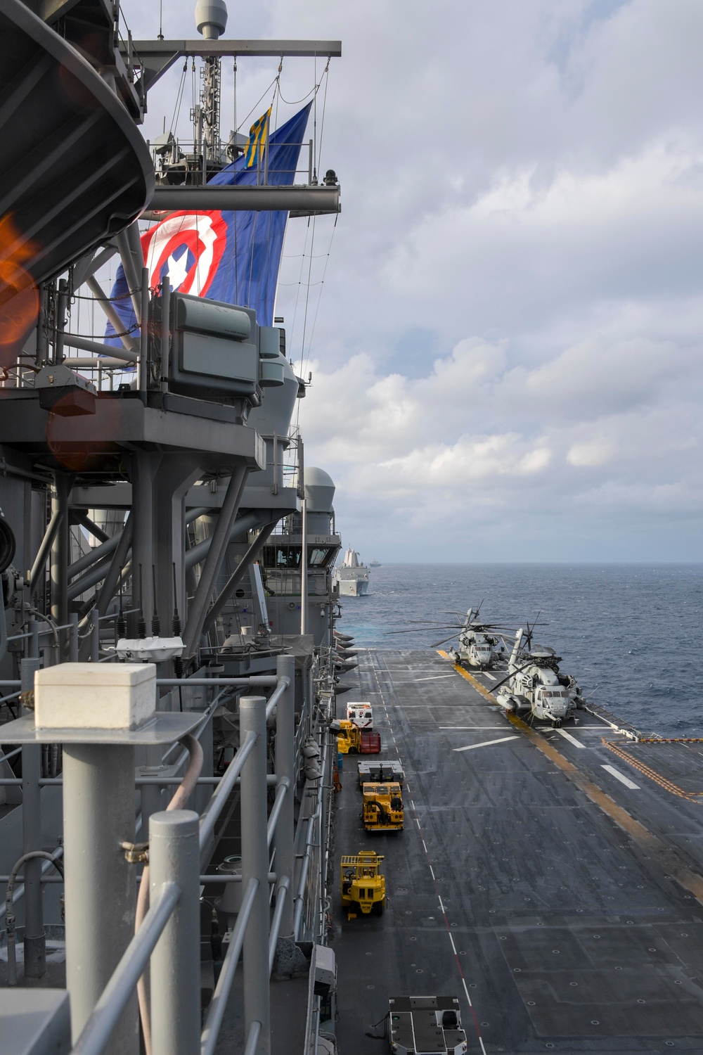 USS America Integrates with USS Blue Ridge